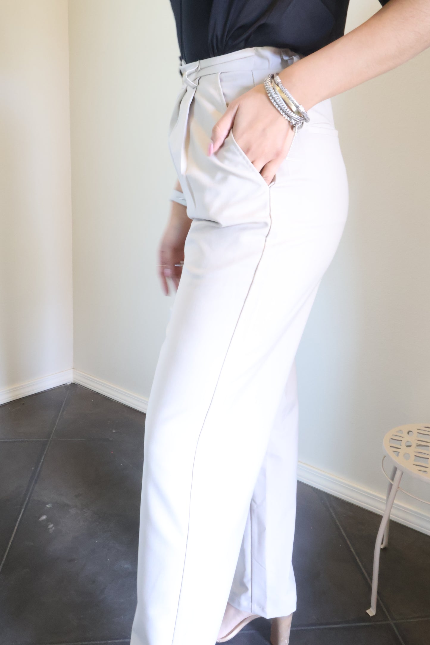 JAYNE BONE TROUSERS