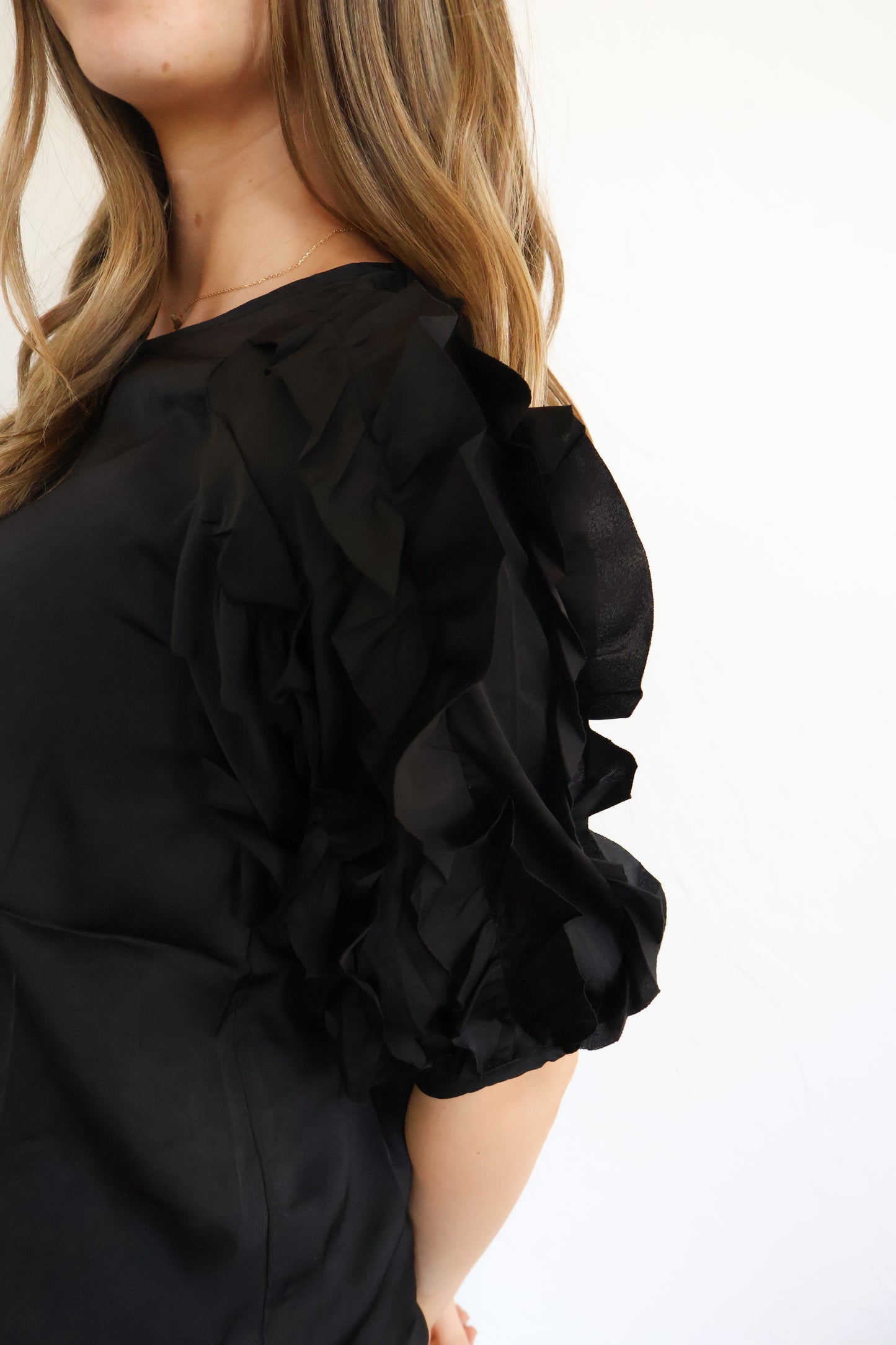 FOREVER BLACK BLOUSE