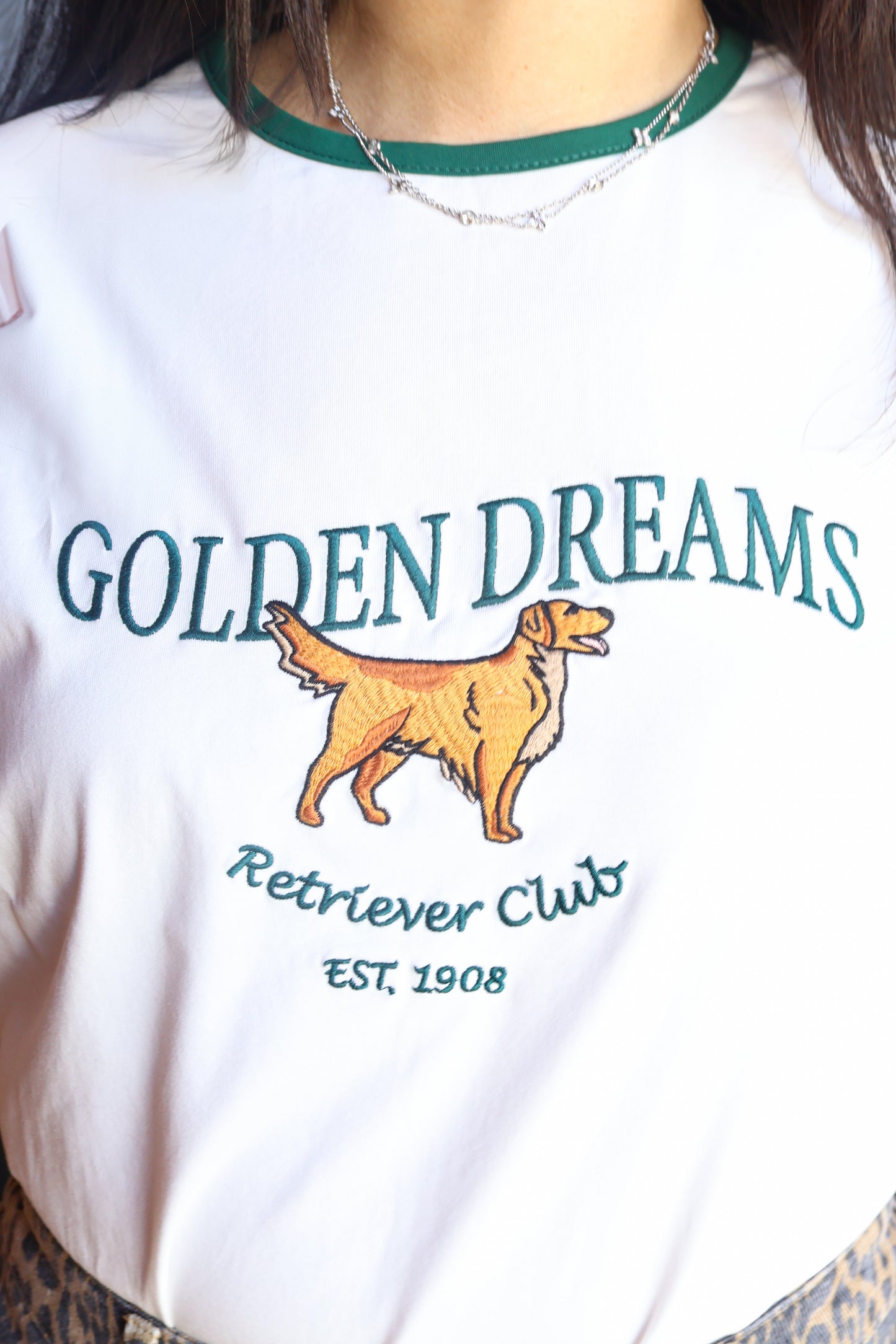 GOLDEN RETRIEVER 'GOLDEN DREAMS' GRAPHIC T-SHIRT – SOFT COTTON TEE FOR DOG LOVERS