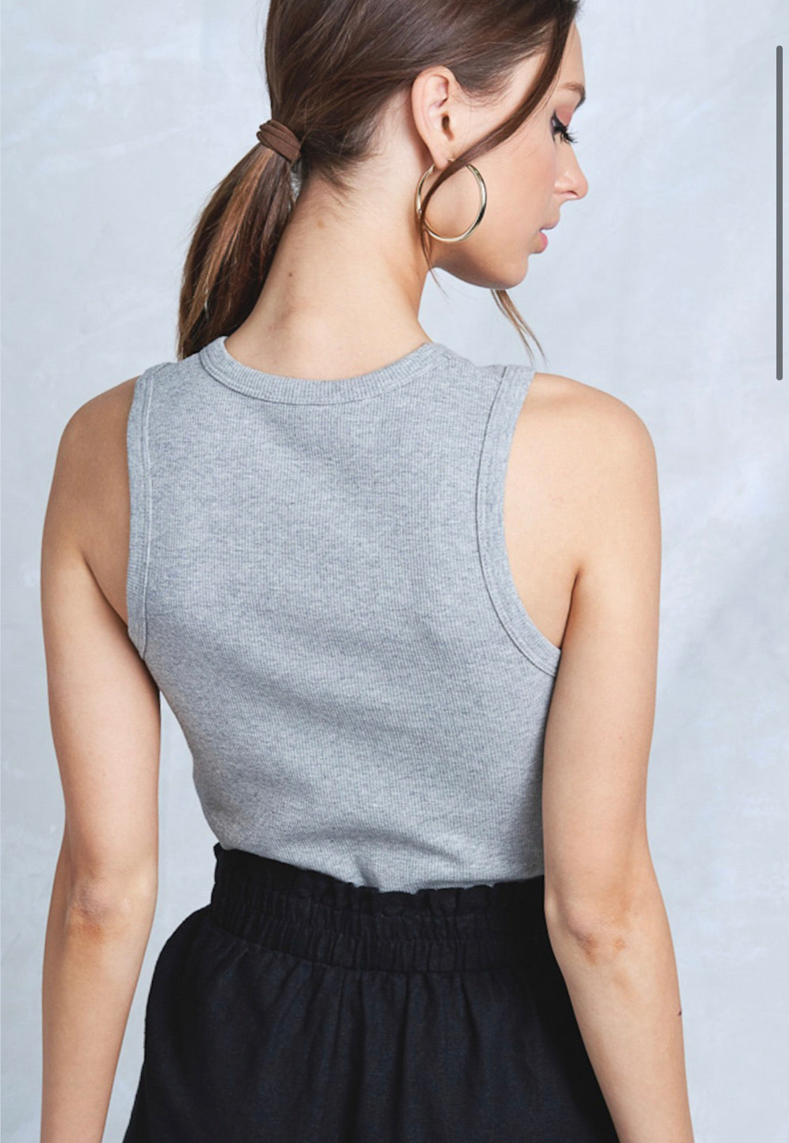 GRAY TANK BACK VIEW