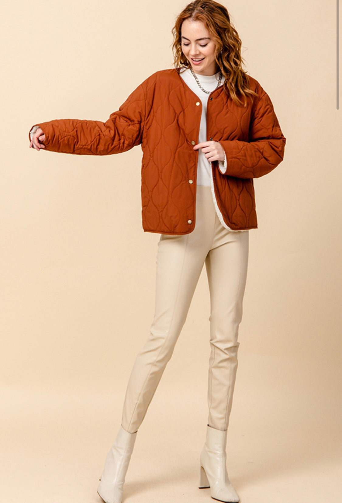 LADIES OVERSIZED PUFFER JACKET