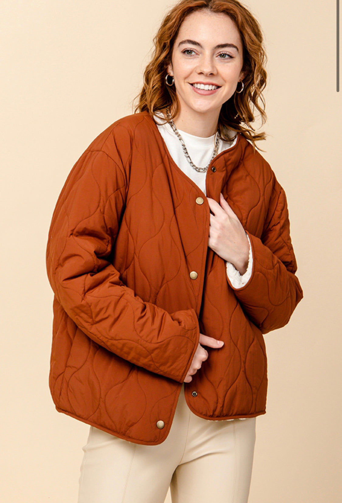 LADIES OVERSIZED PUFFER JACKET