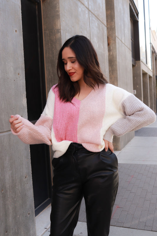 TIFFANY PINK SWEATER