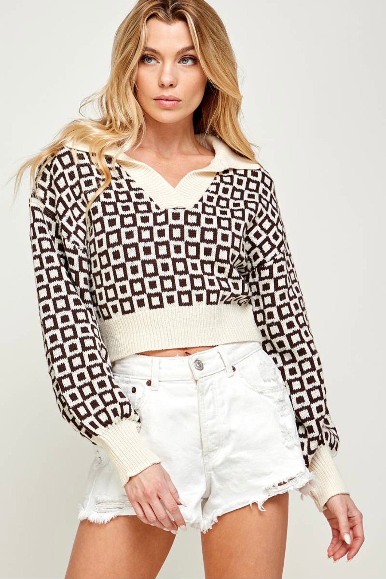 KENDAL CROP SWEATER