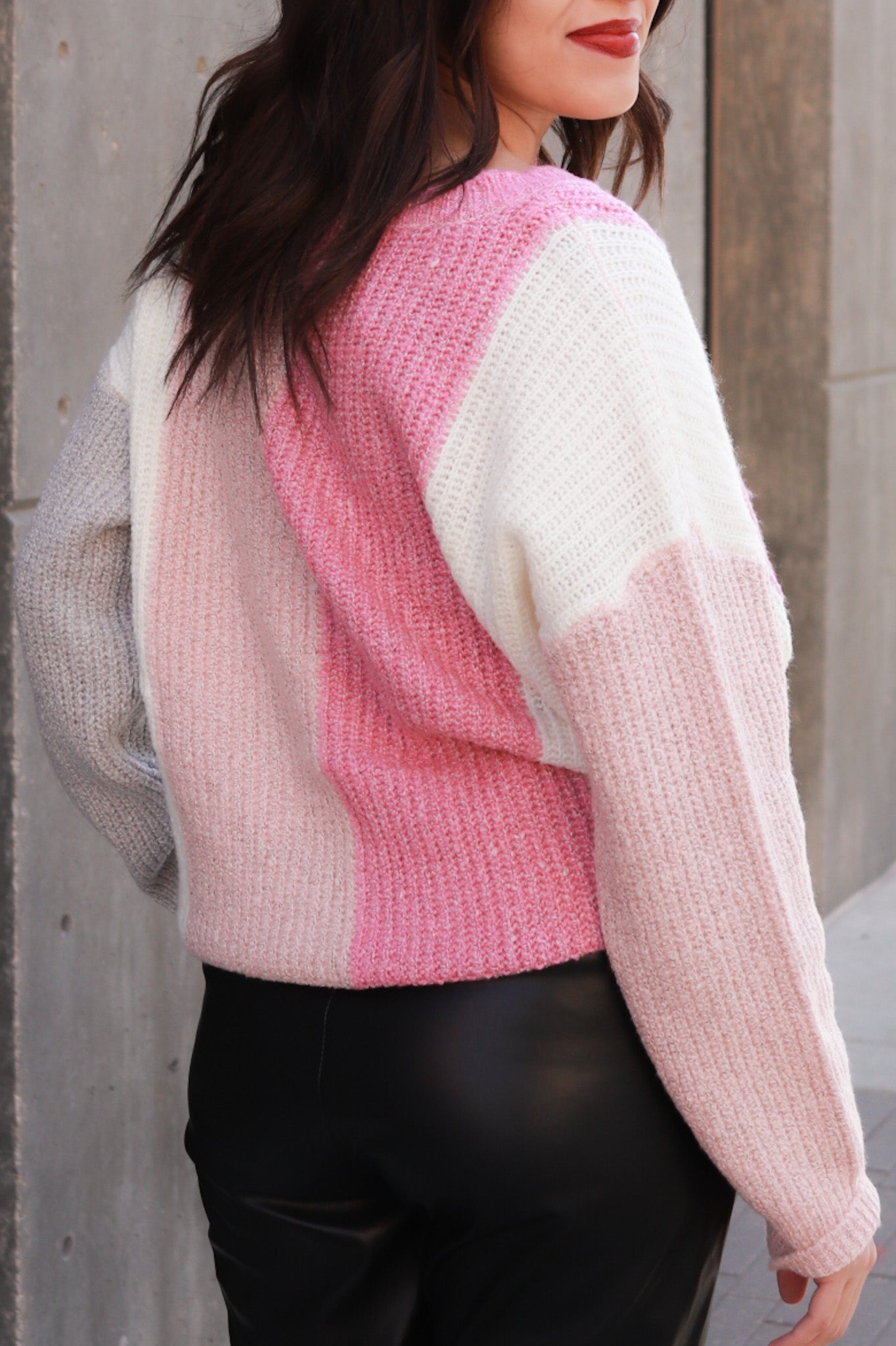 TIFFANY PINK SWEATER
