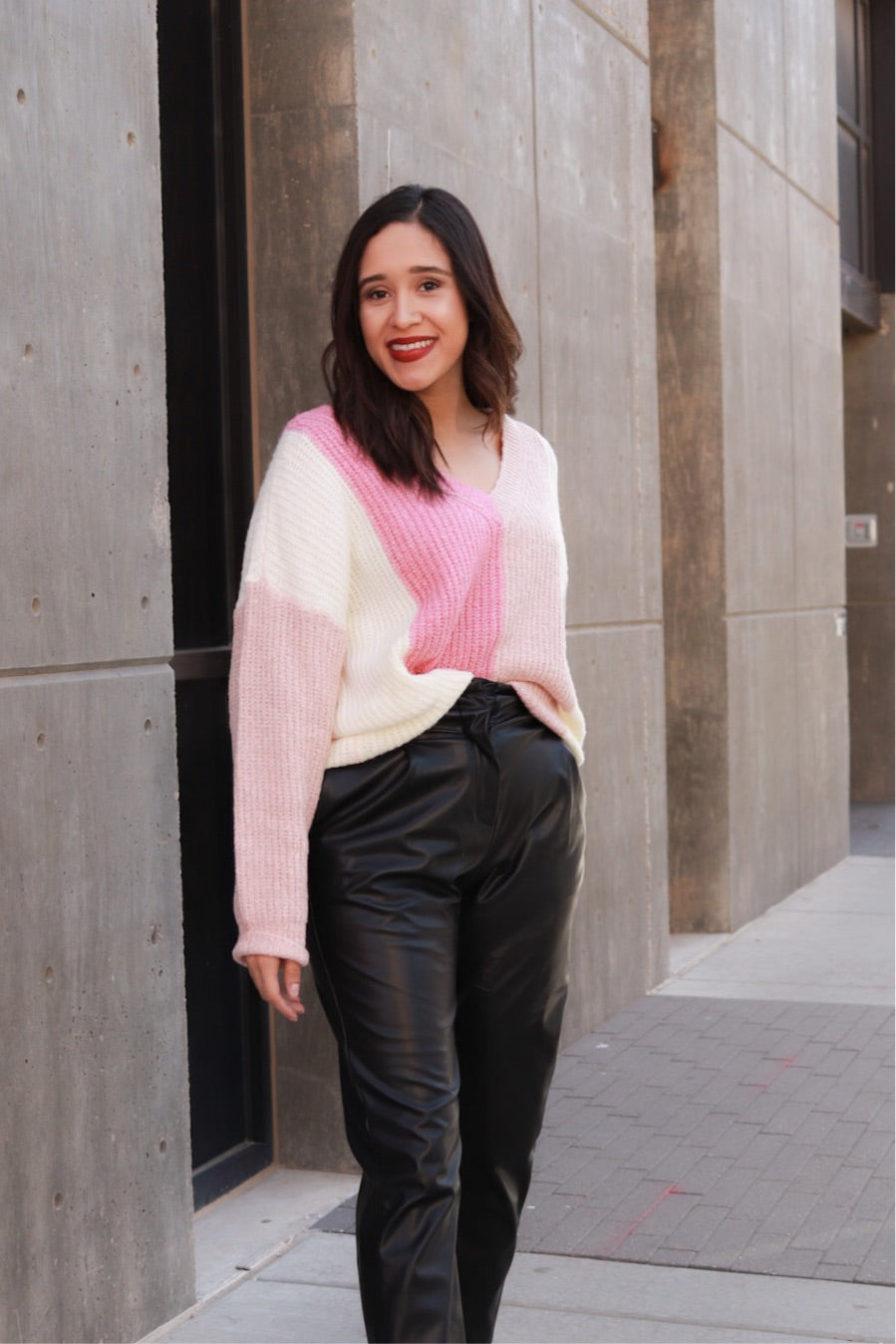 TIFFANY PINK SWEATER