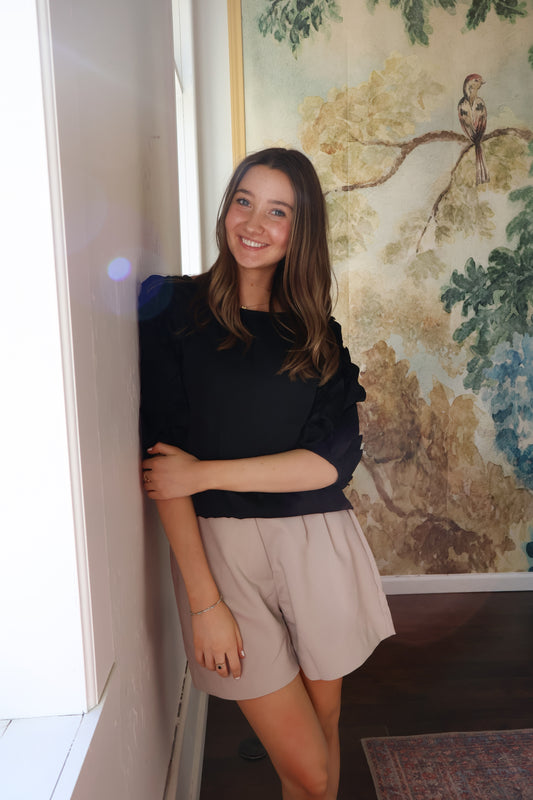 FOREVER BLACK BLOUSE