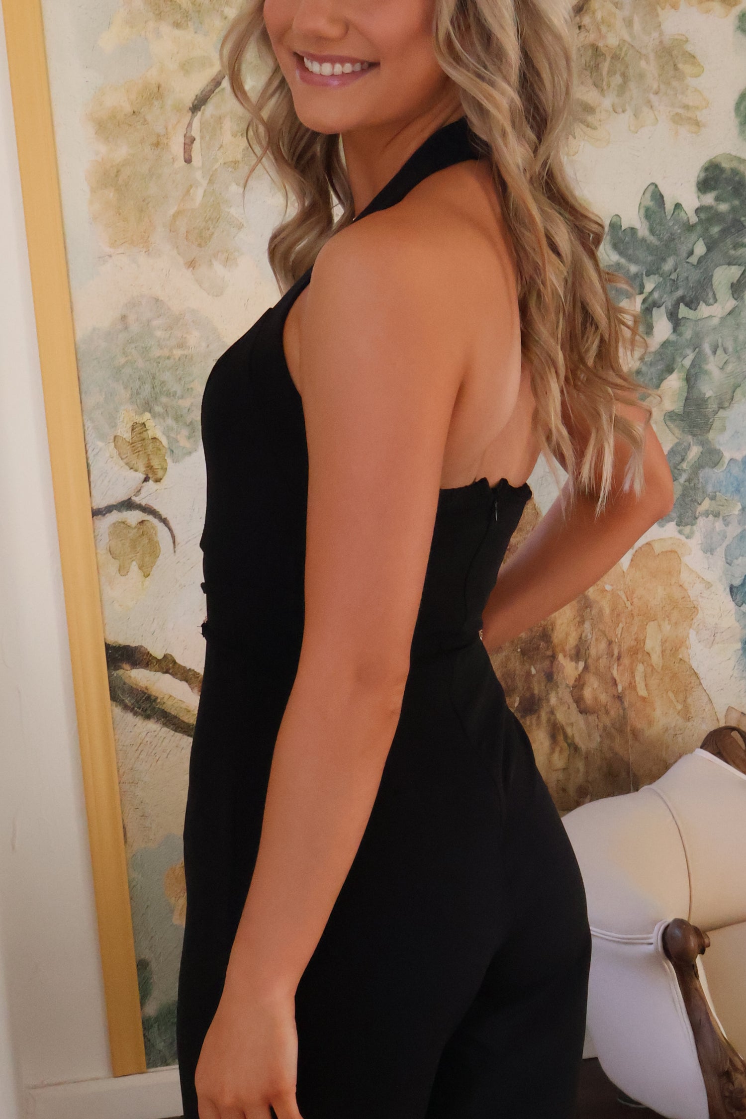 Women's Black Jumper Back Shoot