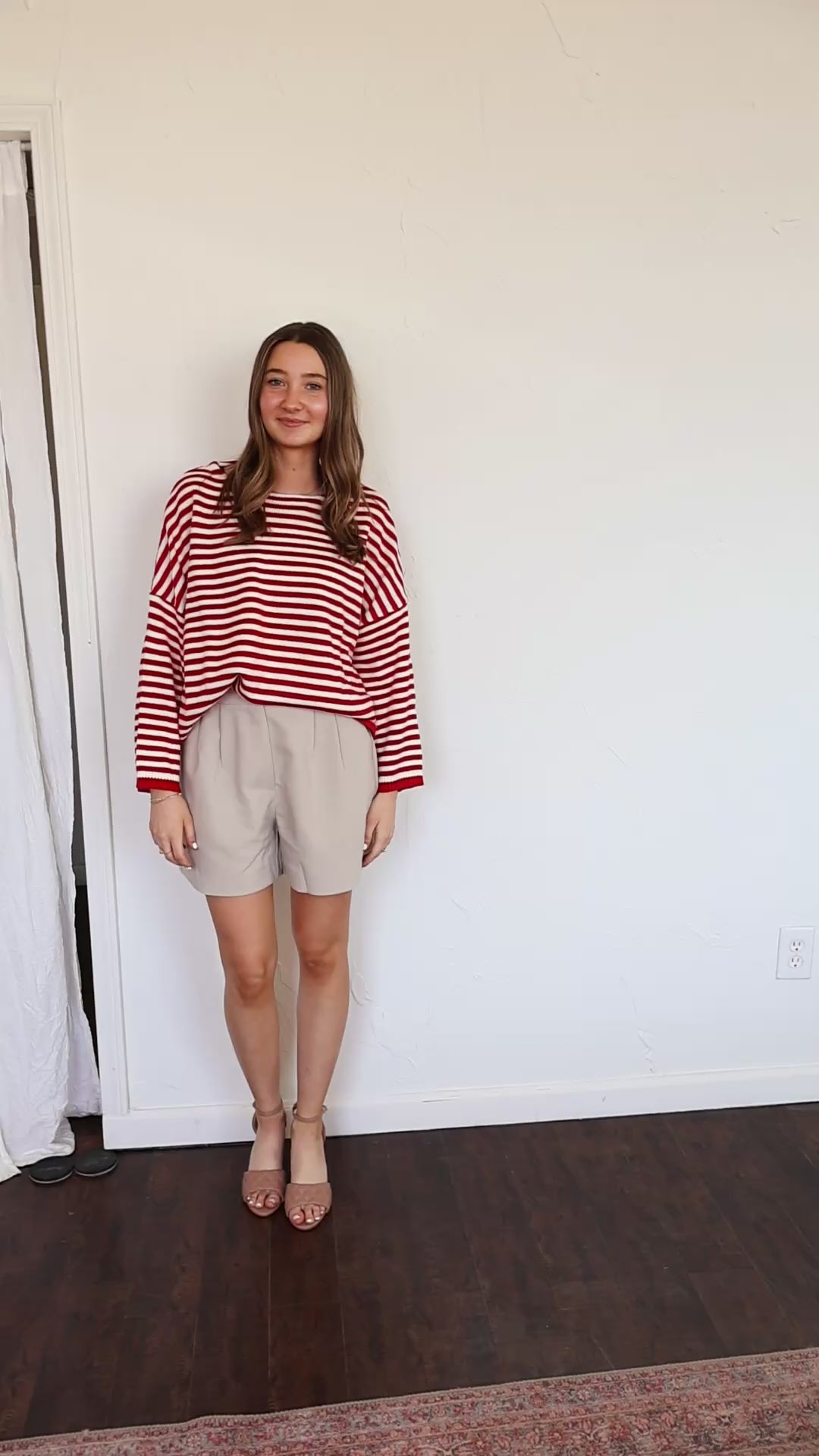 Red and Tan Sweater Video