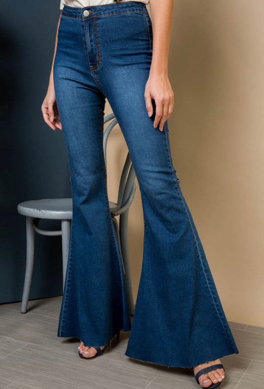 FLARED DENIM JEAN