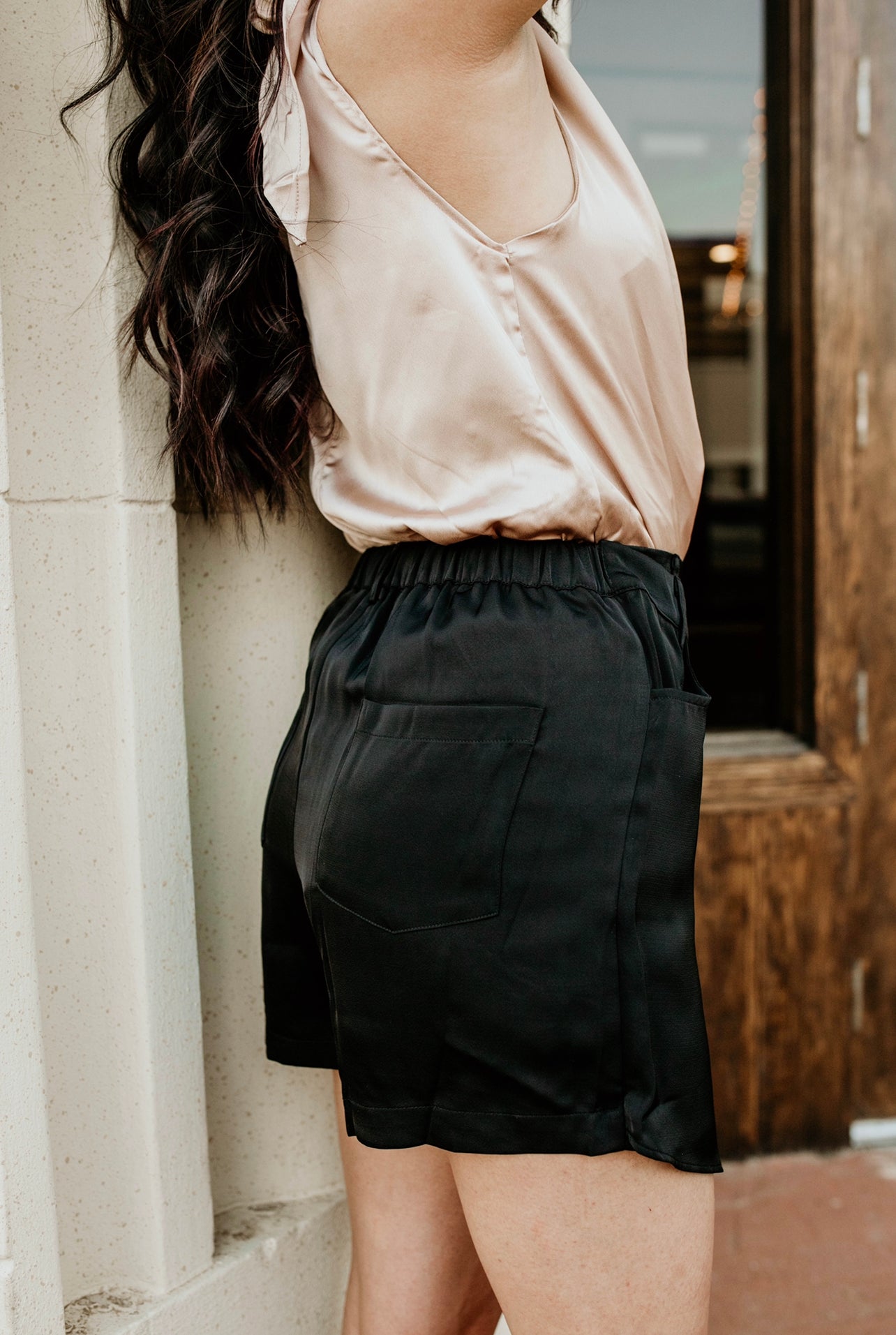 black skort side view